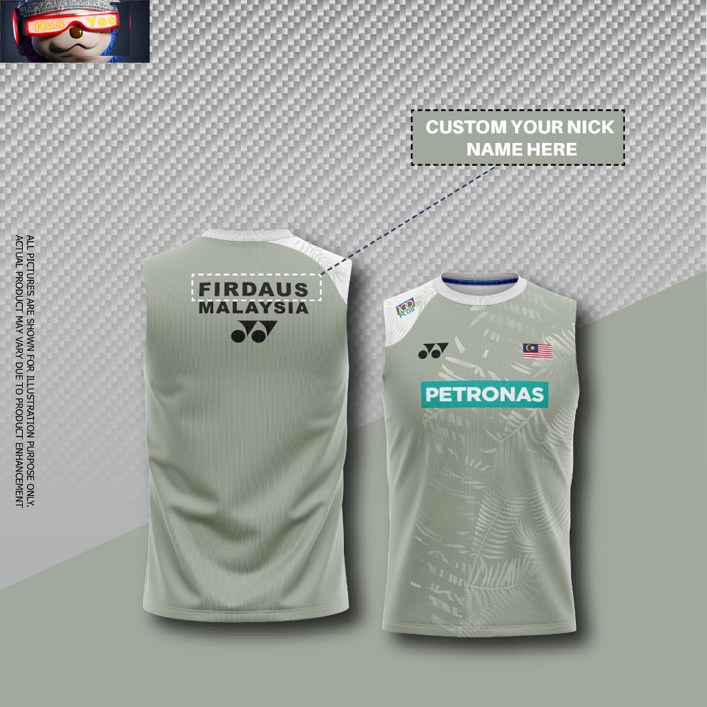 เสื้อแบดมินตัน MALAYSIA (ALL ENGLAND 2023), เสื้อแบดมินตัน MALAYSIA 2023 (SLEEVELESS)