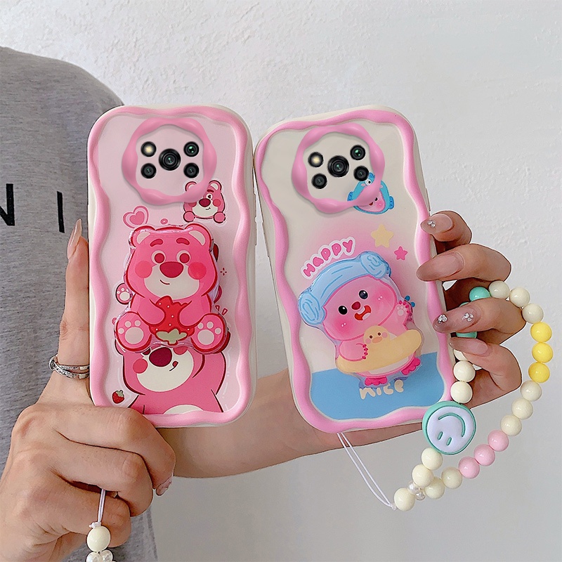 เคส POCO X3 NFC/POCO X3/POCO X3 PRO เคสโทรศัพท์มือถือ กันกระแทก ลายการ์ตูนครีม 3D น่ารัก แฟชั่น สําหรับ POCO X3 NFC/POCO X3/POCO X3 PRO