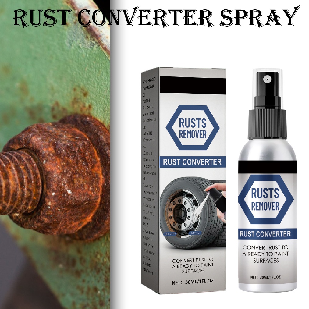 30ml Rust Converter Spray Convert Rust To A Ready To Paint Surfaces