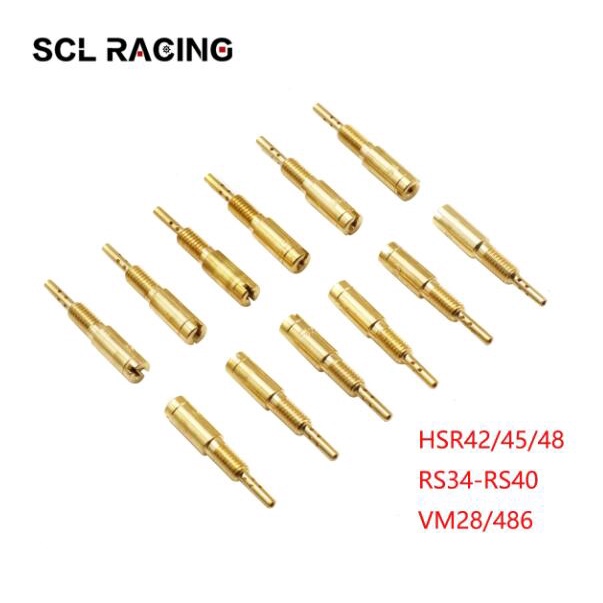 12pcs Mikuni Carburetor Pilot Jets Slow Jet For Mikuni HS40 HSR42/45/48 RS34-RS40 TM33 TM36 TM40 VM2