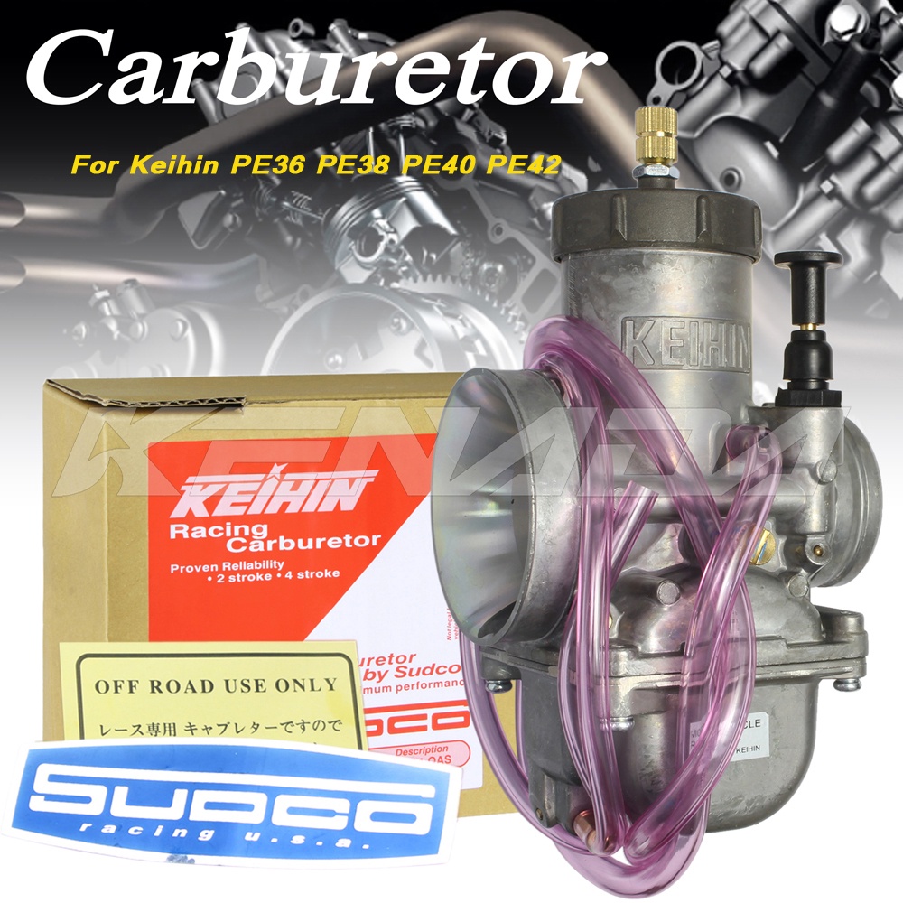 Pe36 PE38 สําหรับ  Pwk Pwm Ksr Nsr Pe 300cc - 450cc 2/4-Stroke เครื่องยนต์คาร์บูเรเตอร์คาร์โบไฮเดรต
