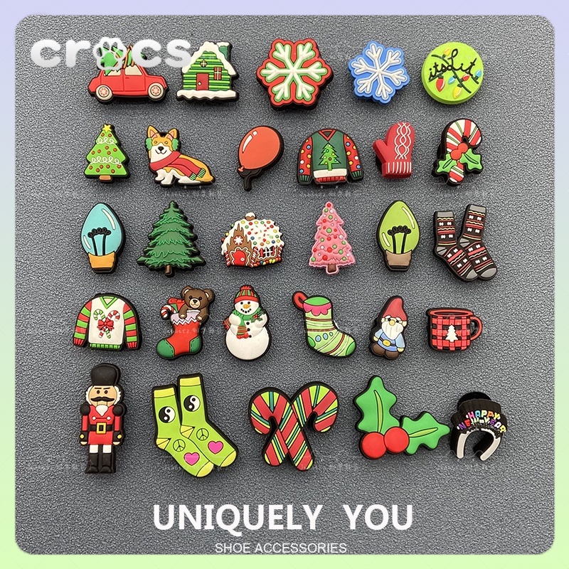 jibbitz crocs christmas jibbitz set jibbitz crocs เกาหลี crocs jibbitz jibbitz crocs ของแทั