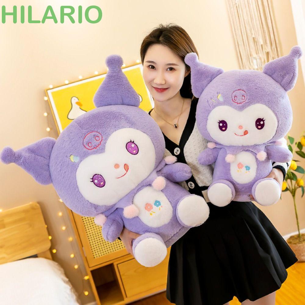 Hilario Kuromi ตุ๊กตาของเล่น ของขวัญคริสต์มาส ญี่ปุ่น นุ่ม ของเล่น ตุ๊กตาอะนิเมะ ตุ๊กตา ของขวัญวันเกิด เอาใจตุ๊กตา ของขวัญวาเลนไทน์ จี้ ของเล่น ยัดไส้ ของเล่น