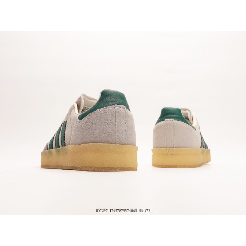 New Adidas Samba x Ronnie Fieg x Clarks Beige Green ID7297 100% Authetic Shoes