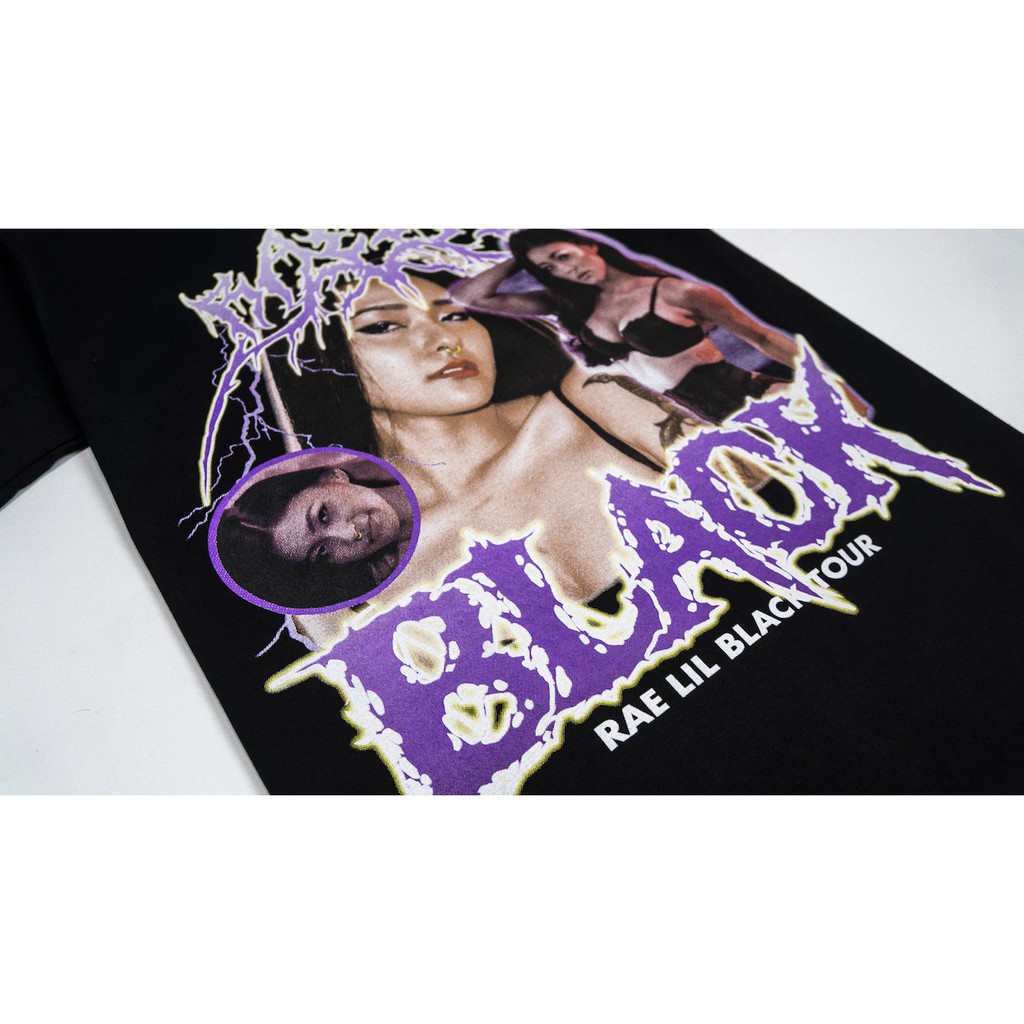 เสื้อยืด #ถูกสุด g2n0 //153-1 RAE LIL BLACK Bootleg!