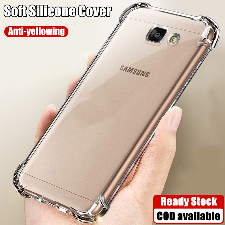 สําหรับ Samsung Galaxy J5 Prime 5.0 นิ้ว SM-G570F G570Y G570M ซิลิโคนเหลวใสยืดหยุ่น Anti-Yellowing ฝ
