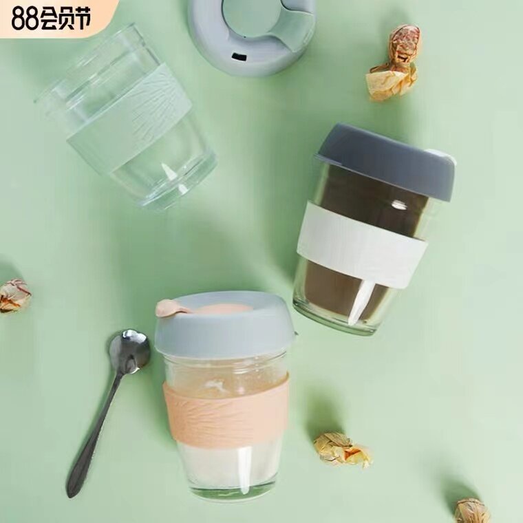 แก้วน้ำ แก้วกาแฟ แก้วใส​ แก้วน้ำ​ทนร้อนเย็น