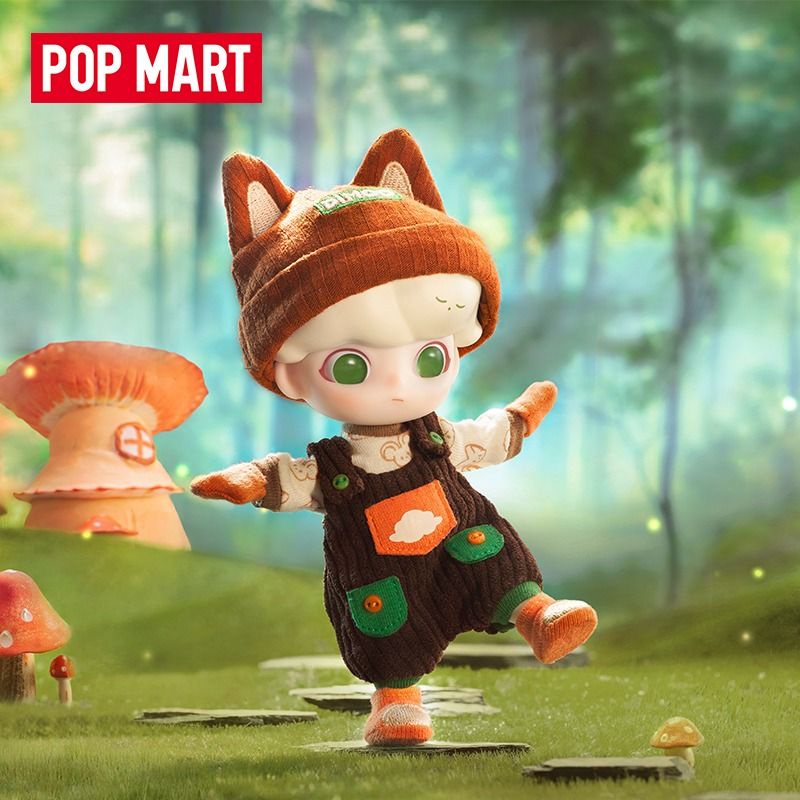 ฟิกเกอร์ POPMART POPMART DIMOO Forest Little Fox ของเล่น ของขวัญ สําหรับเด็ก