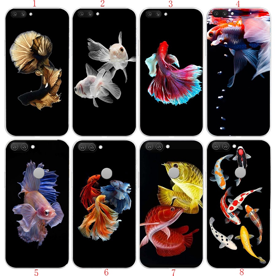 Realme C3 C25S C55 C15 C25 C21Y C25Y WY27 ปลาคราฟเคสโทรศัพท์โปร่งใสนุ่ม