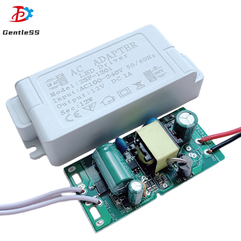 12V LED Driver Transformer แรงดันไฟฟ้าคงที่ไดร์เวอร์แหล่งจ่ายไฟ 6W-60W 0.5A-5A สําหรับไฟ LED Strip