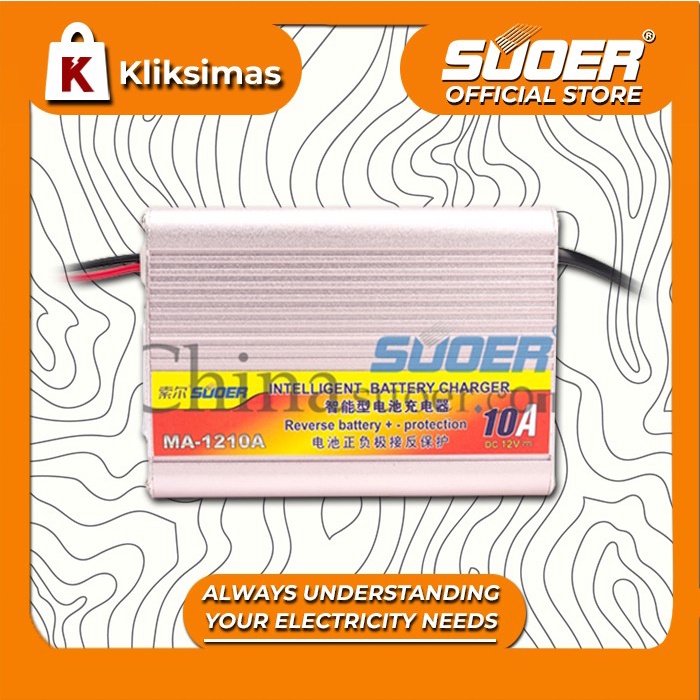 SUOER CHARGER AKI MA-1210 12V 10A