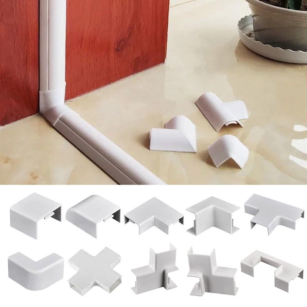 Nexsun3 กล่องแยก,ตัวป้องกันสายไฟพีวีซีฝาครอบสายไฟ,อุปกรณ์เสริมไฟฟ้าป้องกันฝุ่นฝาครอบป้องกันสายไฟ - รูปที่ 6