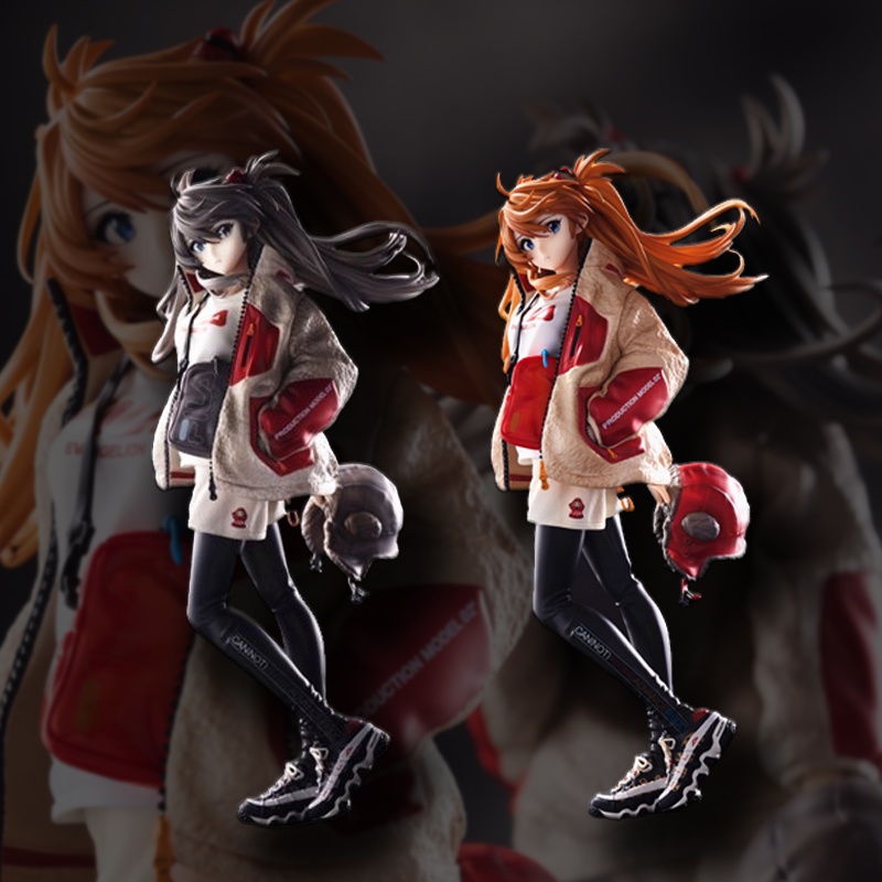 ฟิกเกอร์ NEON GENESIS EVANGELION Asuka Langley Shikinami Ver. 19 ซม. Radio โมเดลฟิกเกอร์ EVA Part.2 Action Figure Tide Asuka PVC ของเล่น สําหรับเก็บสะสม