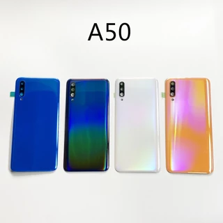 สําหรับ SAMSUNG Galaxy A20 A205 A30 A305 A40 A405 A50 A505 A70 A705 2019 กลับแบตเตอรี่ฝาครอบประตูอะไหล่ด้านหลังกรณีเปลี่ยนที่อยู่อาศัย