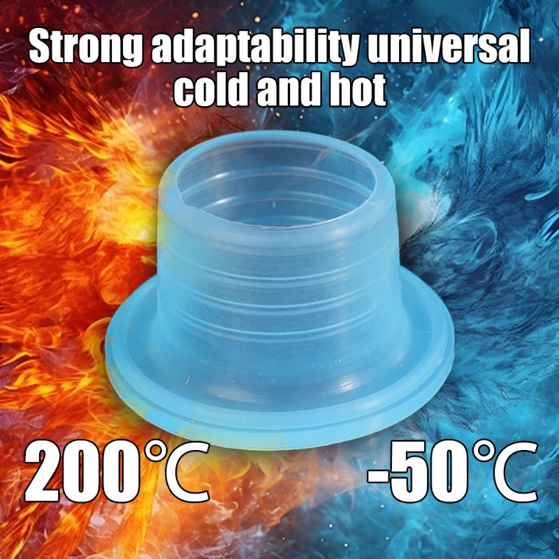 [ Featured ] ปะเก็นซิลิโคน กันรั่วซึม สําหรับก๊อกน้ํา 10 ชิ้น / แหวนยางซีลท่อน้ํา / แหวนยางอินเตอร์เฟสท่อน้ํา / ปลอกยางเชื่อมต่อท่อ กันการกัดกร่อน - รูปที่ 4