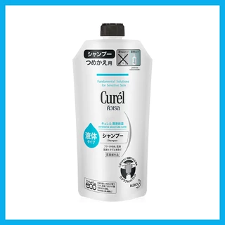 Curel Intensive Moisture Care Shampoo 340ml คิวเรล อินเทนซีฟ มอยส์เจอร์ แคร์ แชมพู สำหรับหนังศีรษะบอบบางแพ้ง่าย.
