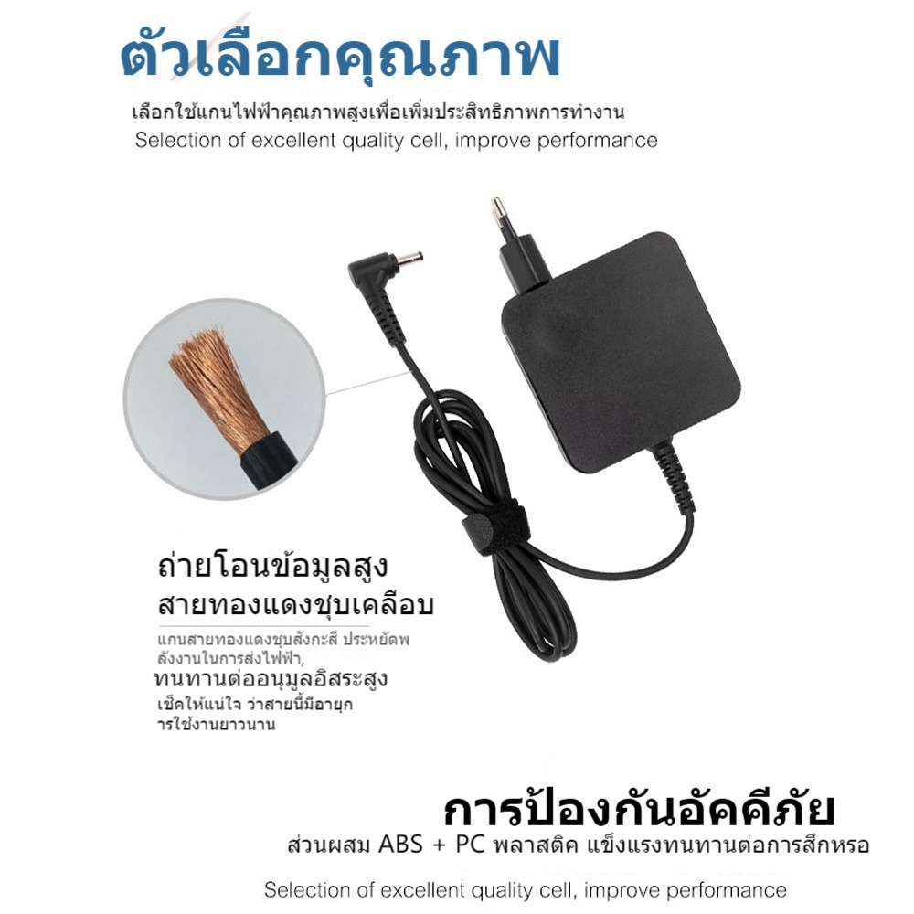 Adapter Laptop Lenovo 20V 3.25A 4.0*1.7Mm Head Lenovo Laptop Adapter ราคา ถูกที่สุด ดีลบีเคเค แกลเลอรีภาพที่ 7