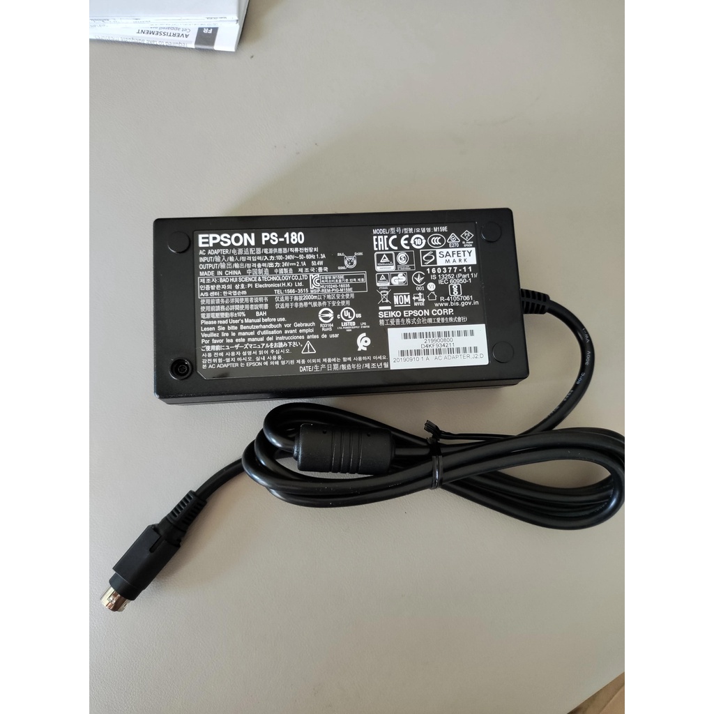 ใหม่ AC DC Power Adapter PS-180 สําหรับ Epson TM-U220 TM-T88V 88IV T20ii L90 U330 H6000 H5000 T82