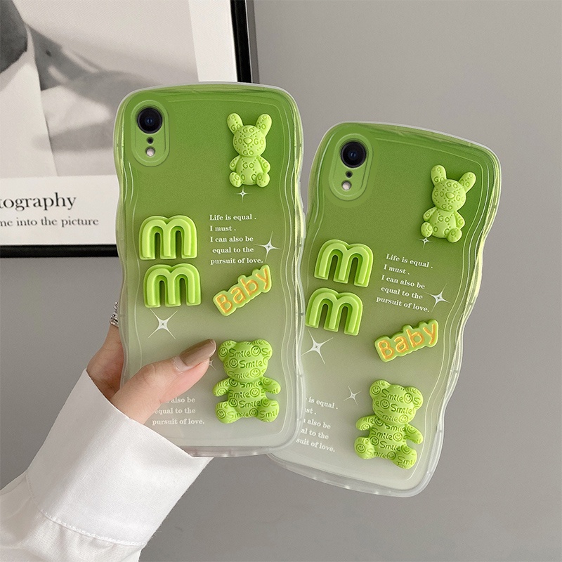 เคส iphone xr เคสโทรศัพท์มือถือ ลายตุ๊กตาน่ารัก DIY สําหรับ iphone xr