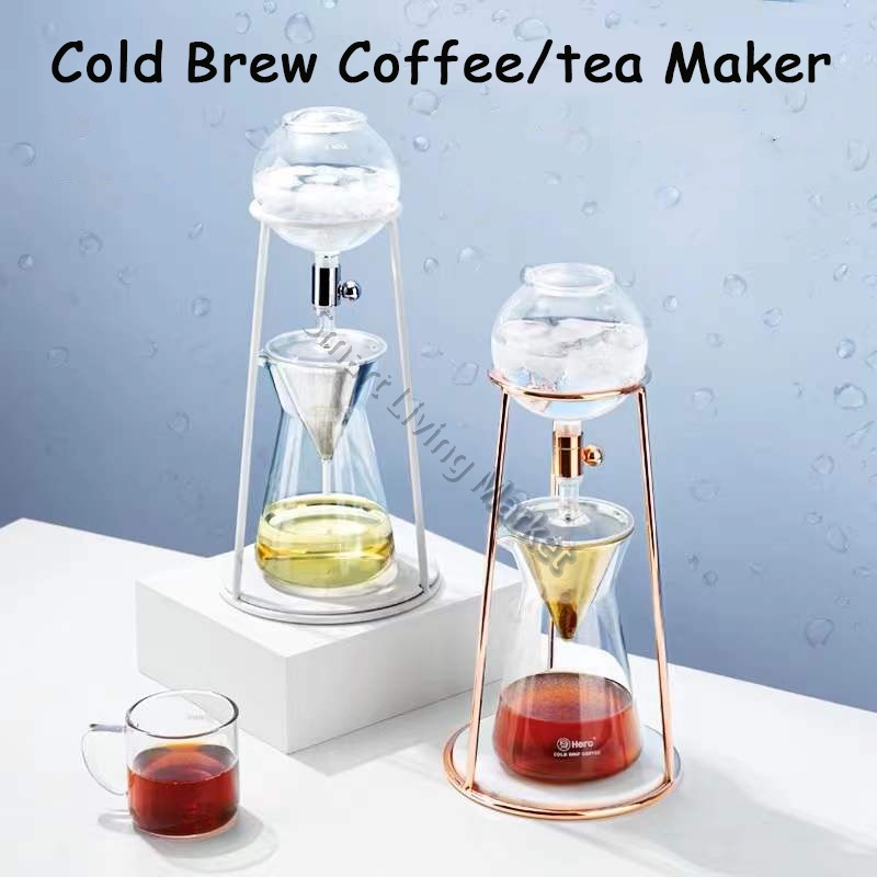 Cold Brew Coffee Maker Ice Dripper เครื่องชงกาแฟสกัดเย็น เครื่องชงกาแฟแบบหยดน้ำแข็ง กาแฟที่ชงด้วยมือ ชาชงเย็น