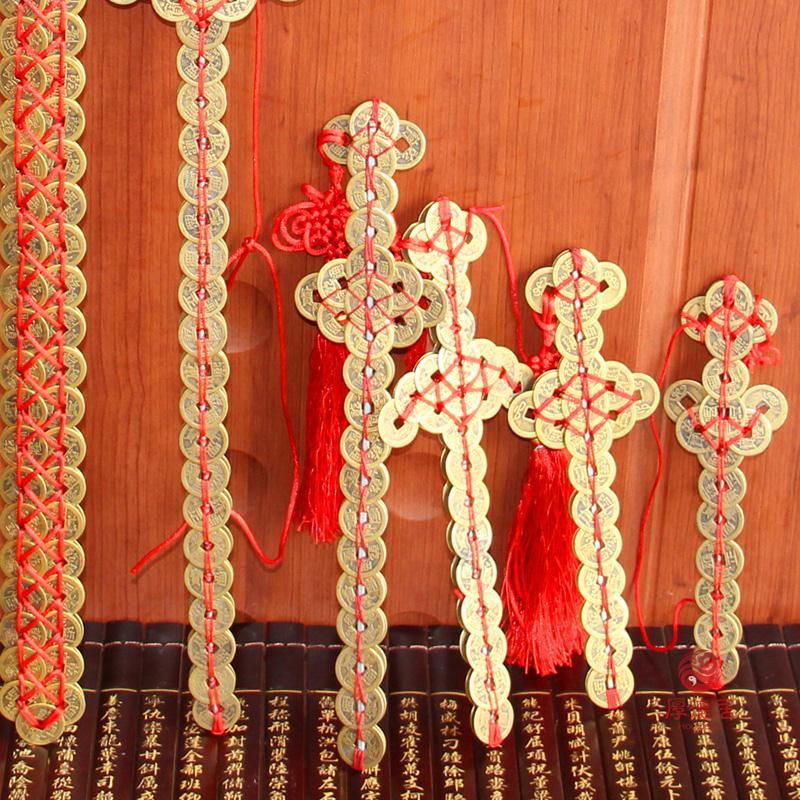 ดาบเหรียญทองแดงดาบเงินฮวงจุ้ย จีนประเพณีเรียกความมั่งคั่ง Props ตกแต่ง