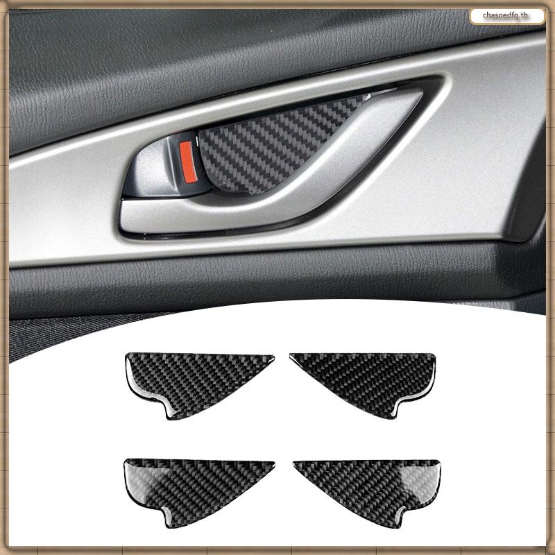 [B Y M P] ฝาครอบมือจับประตู คาร์บอนไฟเบอร์ สําหรับ Mazda 2 3 6 Demio CX-3 CX-5 CX-7 CX-9 MX5 2017 20