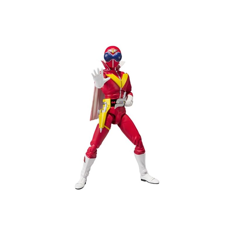 S.h.figuarts Himitsu Sentai Goranger Akaranger ฟิกเกอร์ PVC ABS ขนาด 150 มม.
