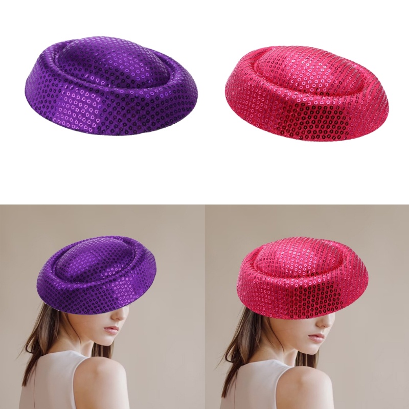 Fine DIY Sparkly Fascinator ฐานอเนกประสงค์ Tophat อเนกประสงค์สําหรับเจ้าสาวงานแต่งงาน