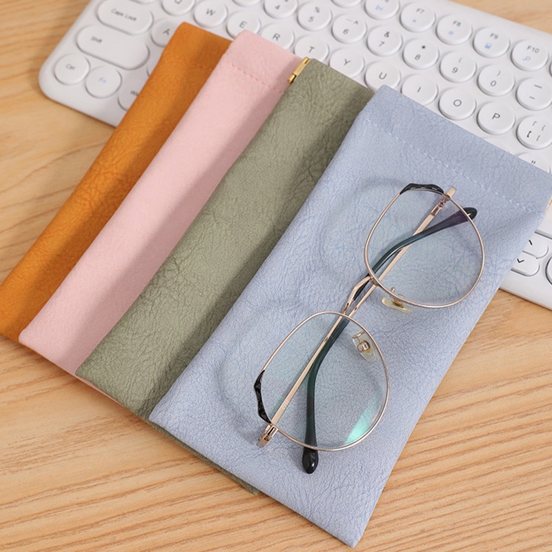 COD🌷กระเป๋าแว่นตาหนังนิ่มหลากสีสีสันสดใสแฟชั่นระดับไฮเอนด์แบบพกพากันน้ำทนทานผู้ชายและผู้หญิงราคาถูกที่สุดขายส่ง-detlyet - รูปที่ 5