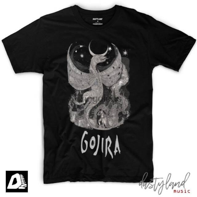 มีหลายสี Band GOJIRA DRAGON DWELLING T Shirt_03