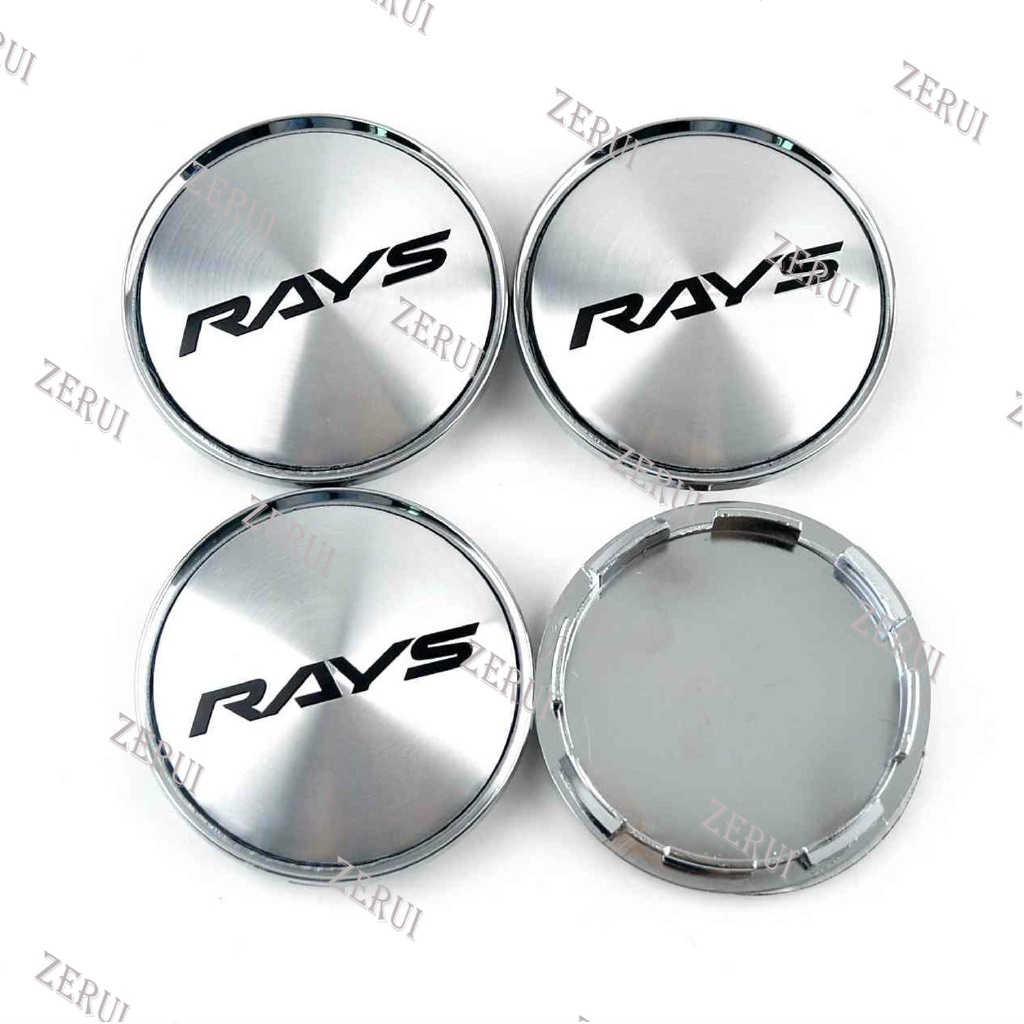 Zr สําหรับ 4 PC 63 มม.57 มม.สําหรับ Rays Center Cap Hubs สําหรับขอบCentre Caps Emblem สําหรับ M595 L