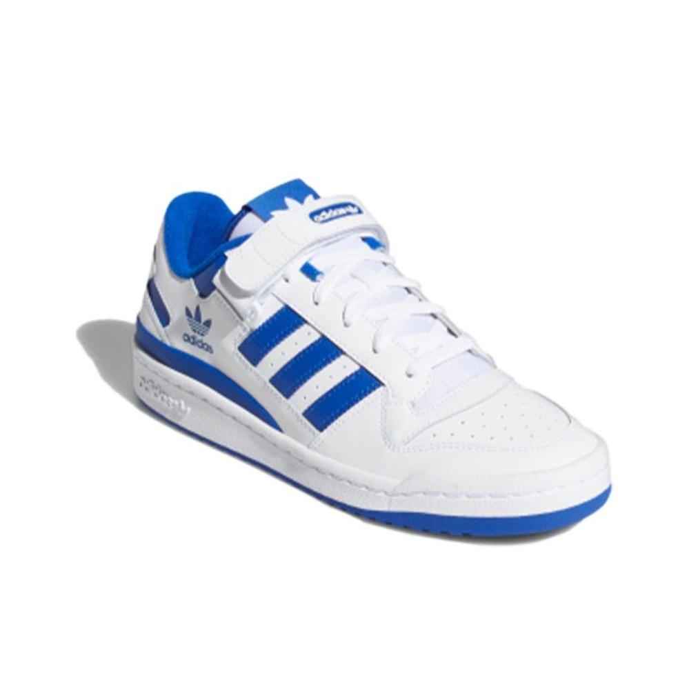 adidas บาสเกตบอล รองเท้า Forum Low ผู้ชาย สีขาว FY7756 แฟชั่น