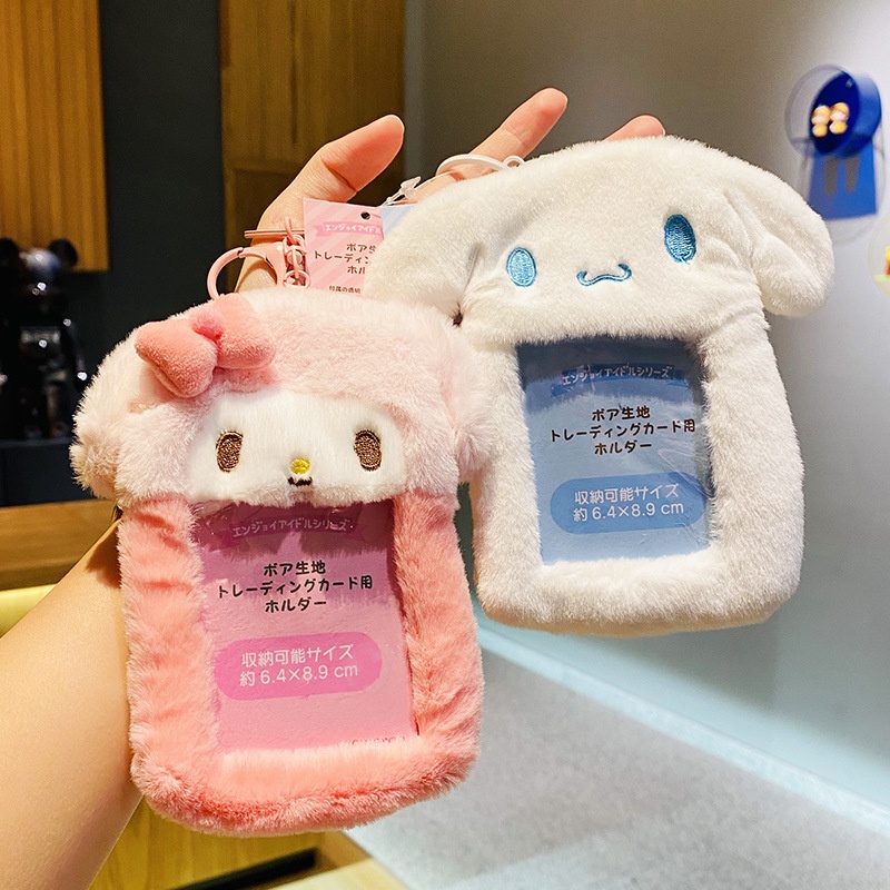 พวงกุญแจ จี้ตุ๊กตาการ์ตูนอนิเมะ Cinnmoroll Kitty Sanrio Kuromi My Melody น่ารัก สําหรับนักเรียน