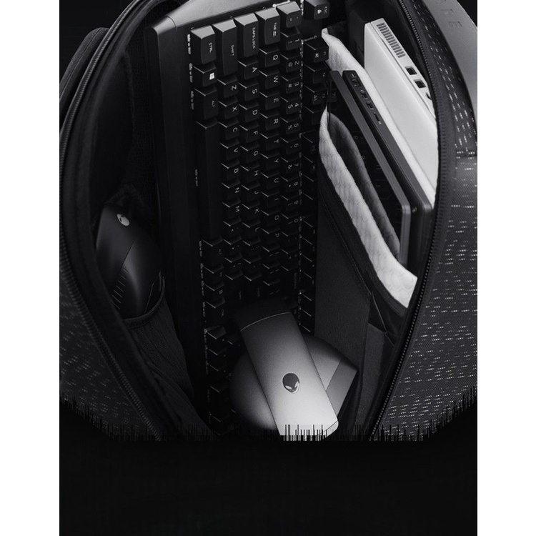 Alienware Alienware กระเป๋าเป้สะพายหลัง มัลติฟังก์ชั่น สําหรับใส่แล็ปท็อป และคอมพิวเตอร์ M15X17