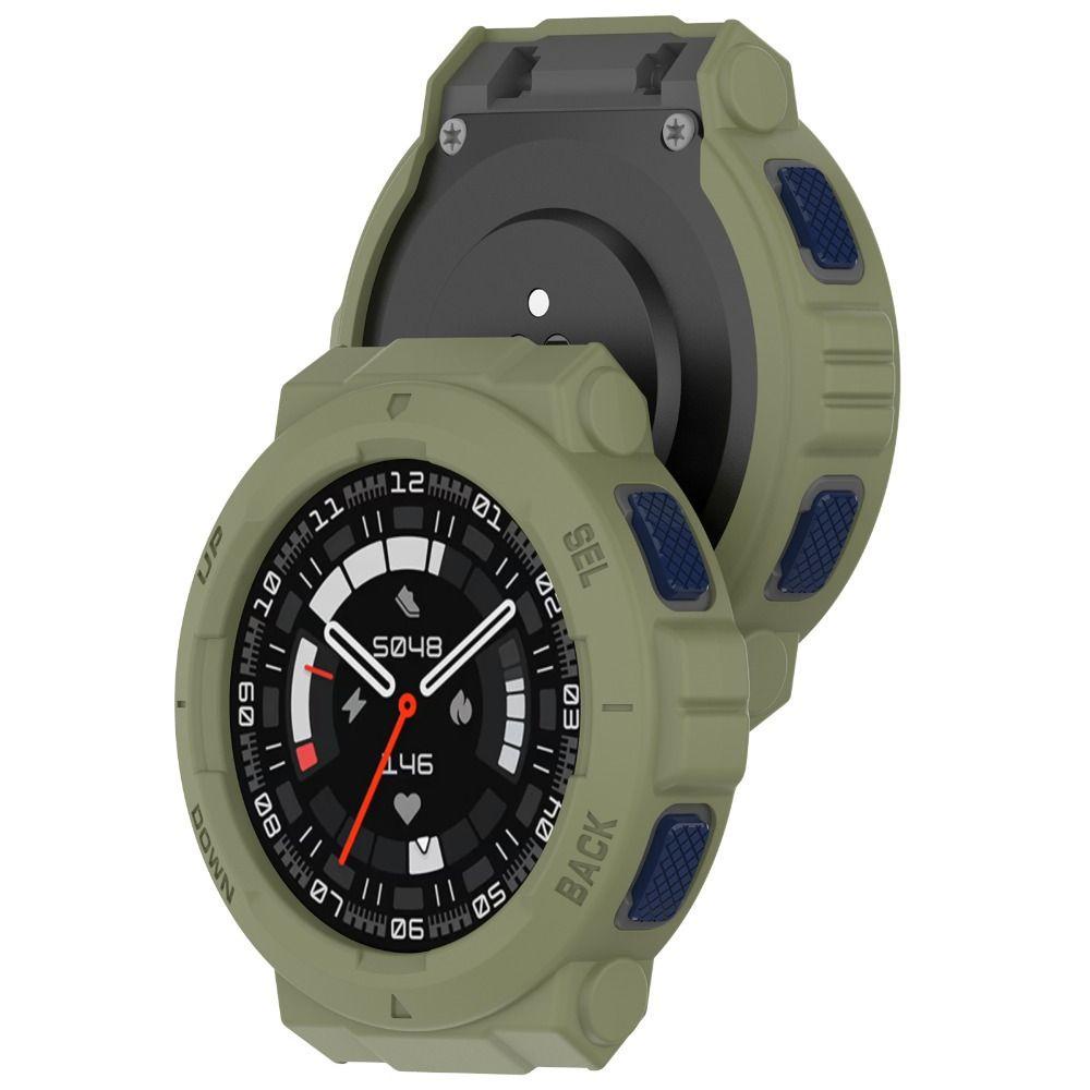 Lanhua กรอบ TPU อุปกรณ์เสริม ป้องกันหน้าจอ สําหรับ Amazfit Active Edge - รูปที่ 2