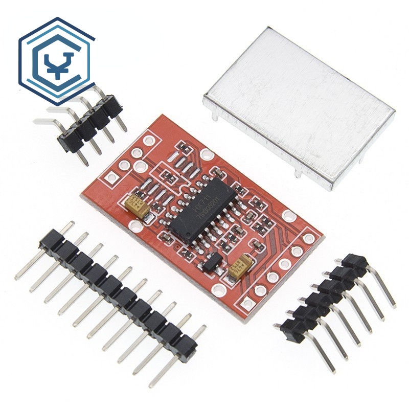 1PCS/2PCS HX711 Dual channel 24-bit A/D แปลงโมดูลโหลดเซลล์,ปลอกโลหะ