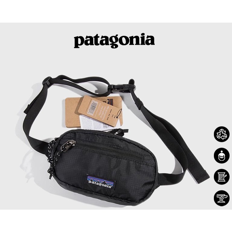 Patagonia Lw กระเป๋าคาดเอว ขนาดเล็ก พับได้ สําหรับเดินทาง กลางแจ้ง