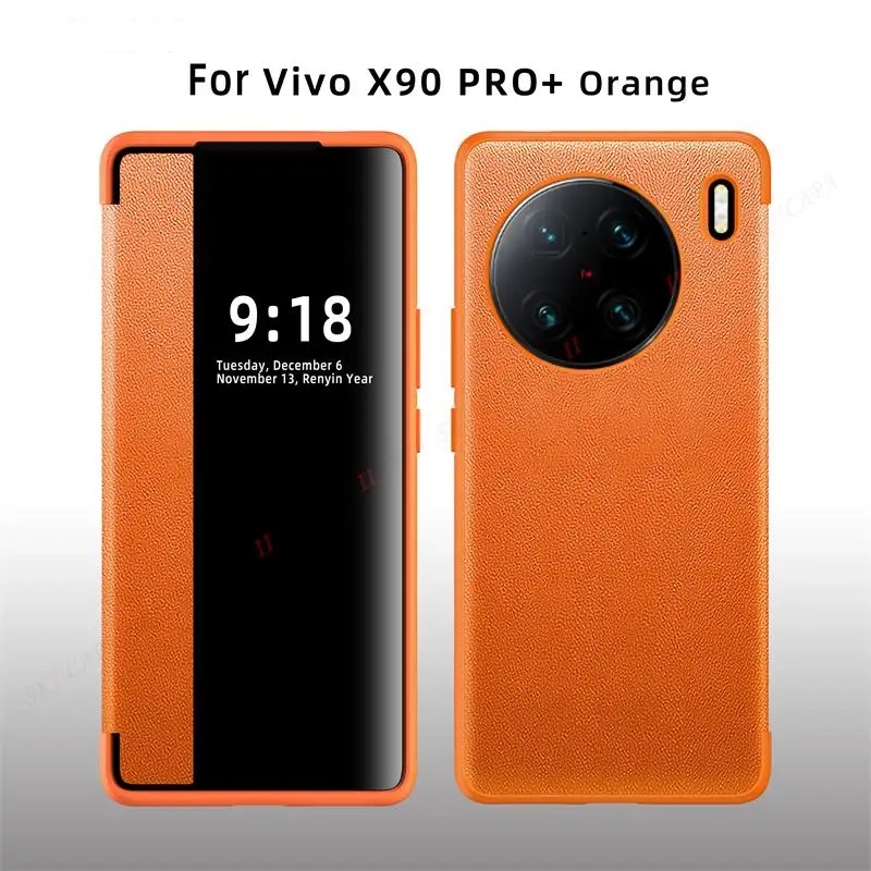 เคสโทรศัพท์หนัง PU ฝาพับ กันกระแทก หรูหรา สําหรับ VIVO X100 X90 X80 Pro V27 S15 S16 Pro