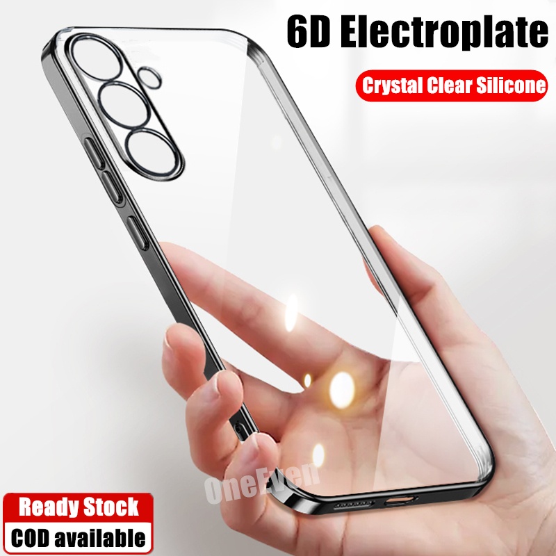 SAMSUNG สําหรับsamsung Galaxy S24 FE 6.7 นิ้วSM-S721B S721U1 S721U S721W S721N Slim Soft Clearซิลิคอ