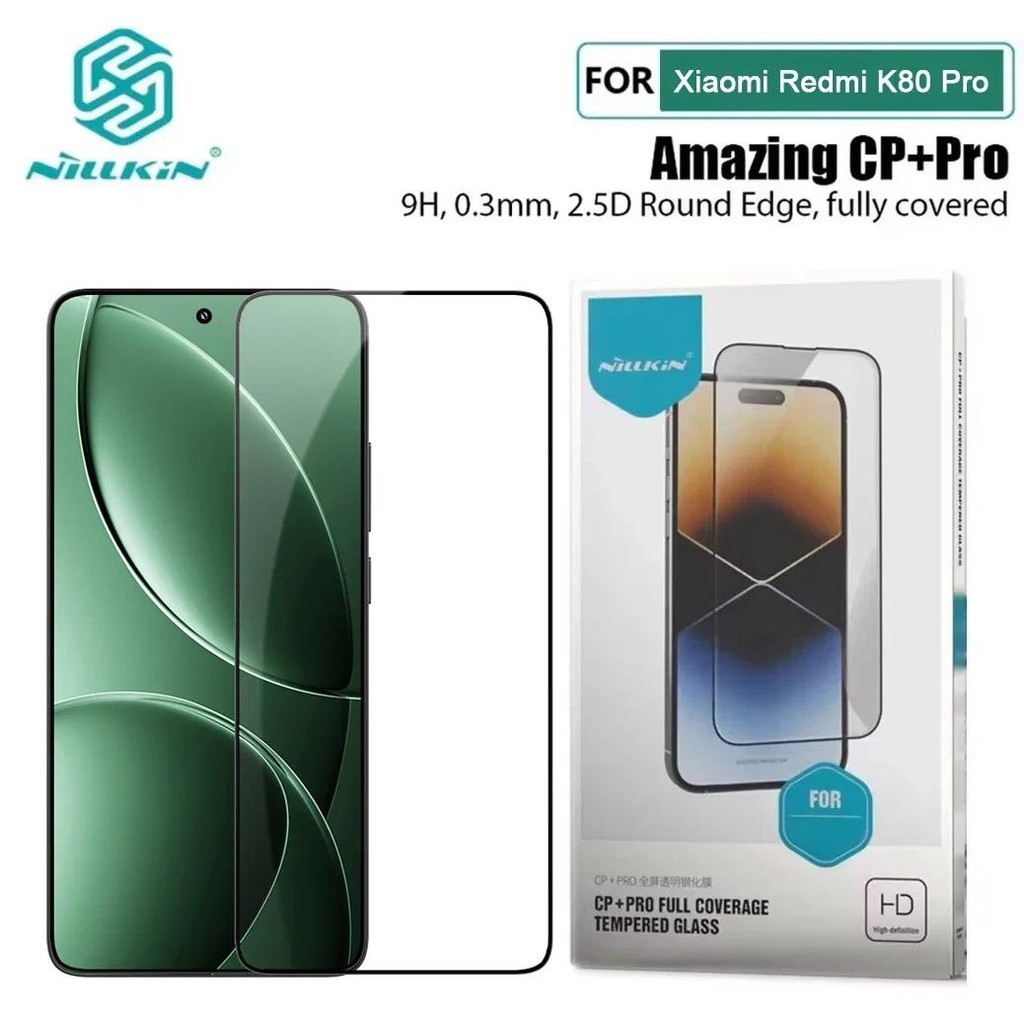 ฟิล์มกระจก POCO F7 Pro Nillkin CP+Pro แบบเต็มจอ ฟิล์มกระจกสำหรับ POCO F7 Ultra