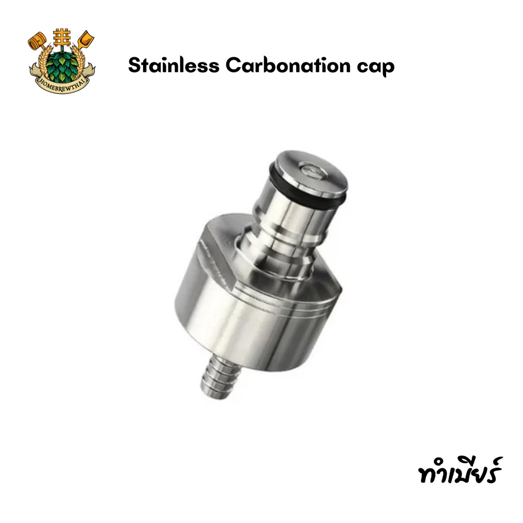 Stainless Carbonation cap