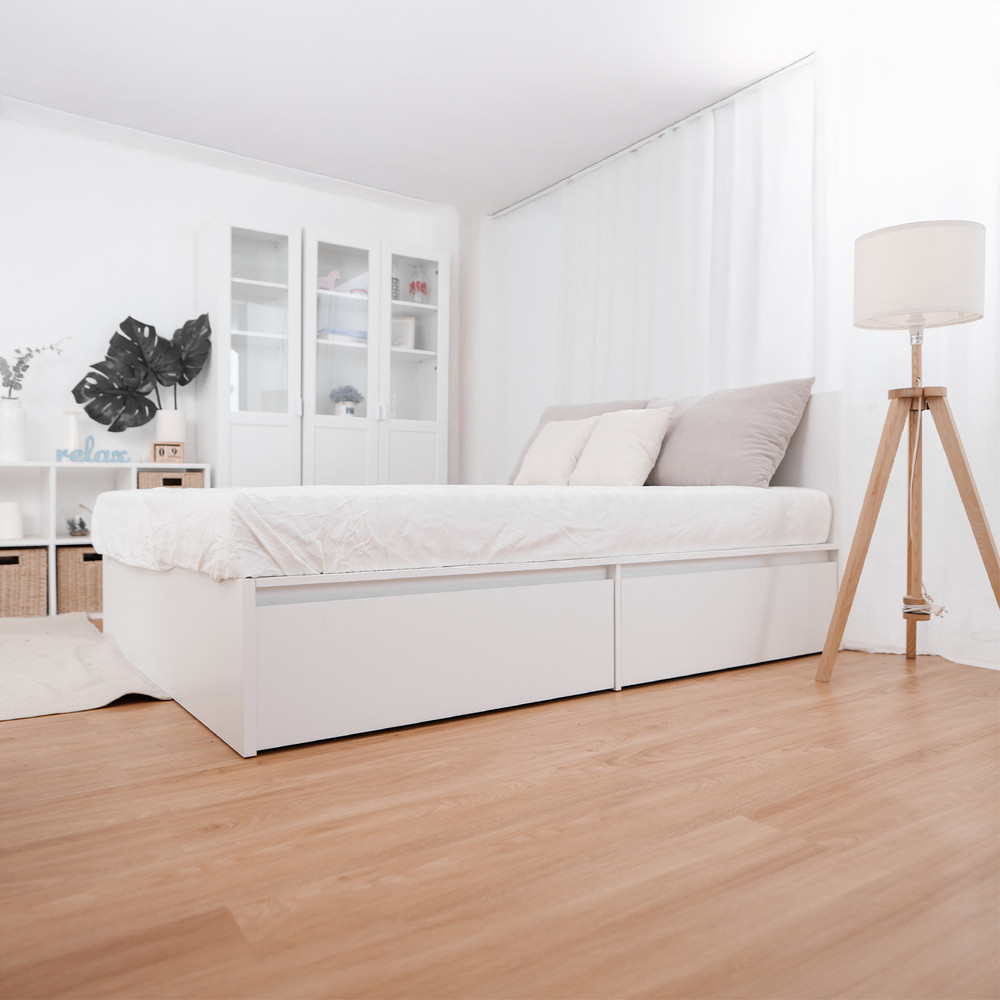 SB Design Square เตียง 5 ฟุต KC-PLAY รุ่น BOGO สีขาว (156x200x85 ซม.)  แบรนด์ KONCEPT FURNITURE