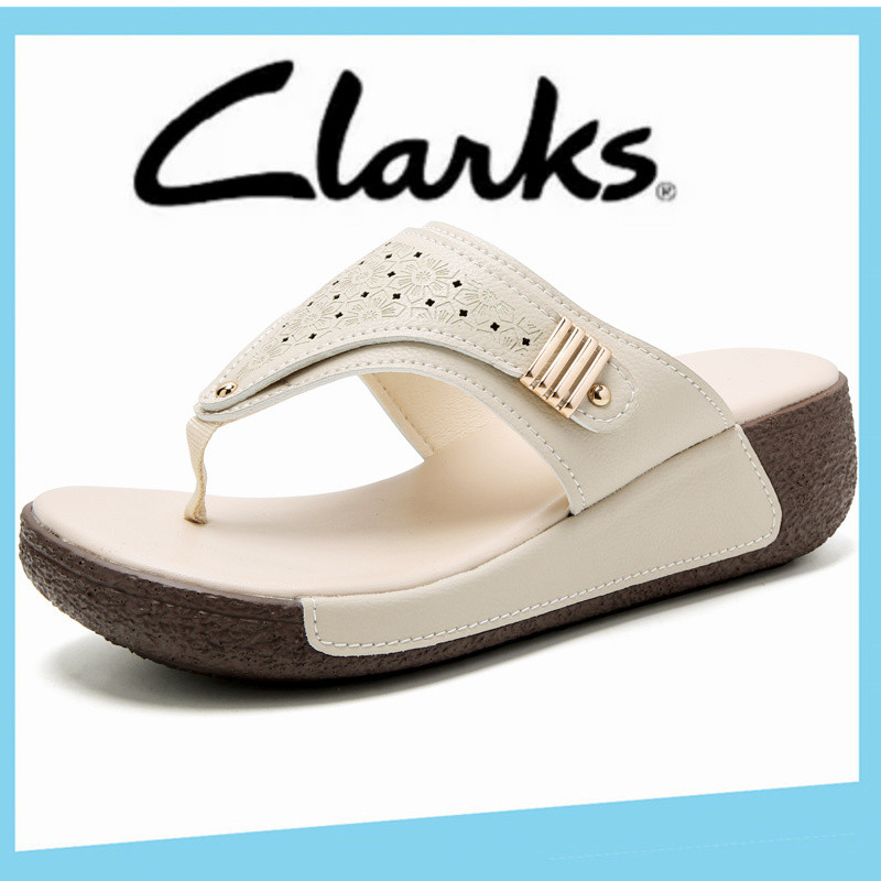 Clarks รองเท้าผู้หญิง Clarks ผู้หญิง Clarks รองเท้าแตะ รองเท้าผู้หญิง รองเท้าส้นแบน รองเท้าแตะ Clark