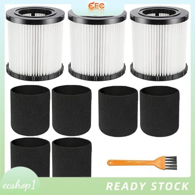 [ecshop1.ph] 3 ชิ้น DCV5801H แผ่นกรอง HEPA สูญญากาศสําหรับ DCV580H, DCV581H 20V MAX สูญญากาศเปียก/แห
