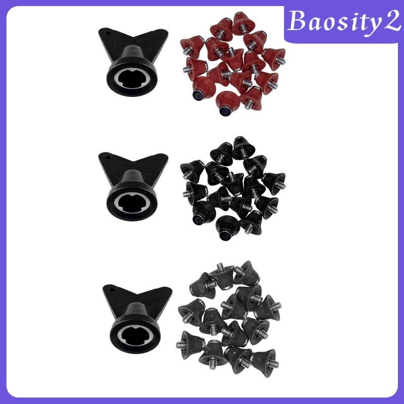[Baosity2] สตั๊ดเข็มรองเท้าฟุตบอล M5 13 มม. กันลื่น สําหรับแข่งขัน 12 ชิ้น
