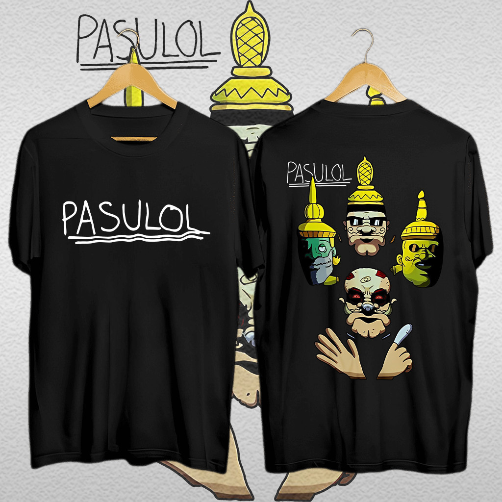 [เสื้อยืด]เสื้อ Pasulol ผ้าCotton 100% ใส่ได้ ทั้ง ชาย ใส่สบาย ไม่หด ไม่ย้S-5XL