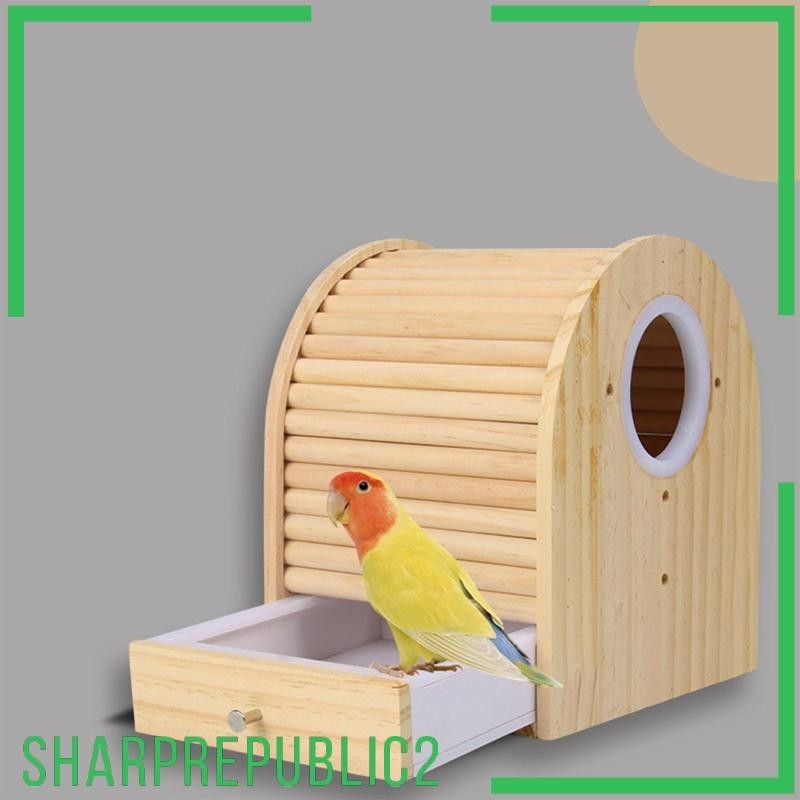 [Sharprepublic2] กล่องเพาะพันธุ์นกแก้ว แบบเปิดด้านข้าง สําหรับนกขมิ้น นกขมิ้น นกขมิ้น