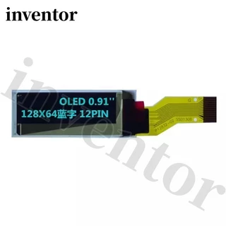 แผงโมดูลจอแสดงผล 0.91 นิ้ว 12832 128*32 12Pin 12P 15Pin 15P SSD1306 Serial SPI PMOLED OLED สําหรับ Ledger Nano S
