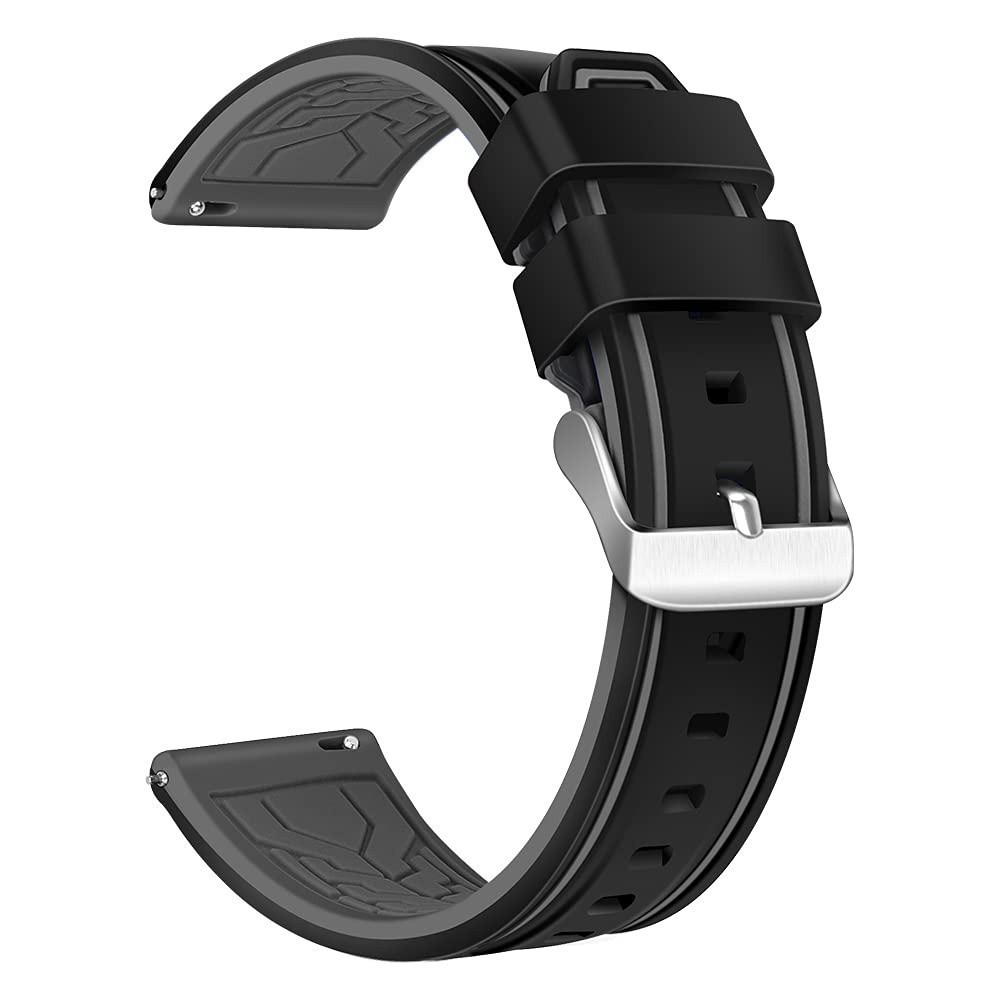 Keysjeff สายนาฬิกาข้อมือซิลิโคน ระบายอากาศ ปลดไว แบบเปลี่ยน สําหรับ Samsung Gear S3 Frontier Strap