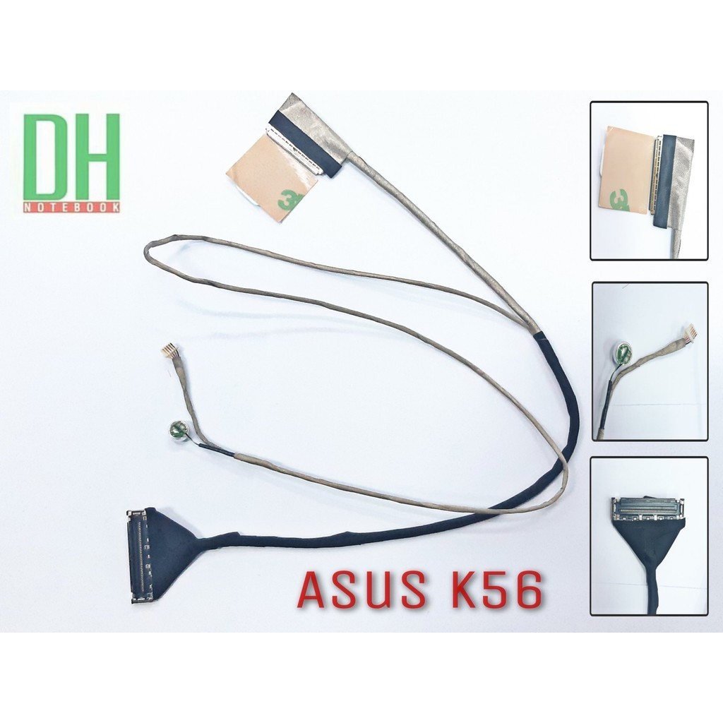 อะไหล่ สายแพรจอ โน๊ตบุ๊ค ASUS K56, K56C, K56CM, K56CA, S56C, A56C Laptop Video Cable